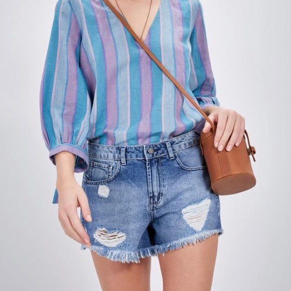 Cantão jeans shorts size 10 - Picture 8 of 9